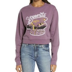 Parks Project Yosemite Crop Sweatshirt